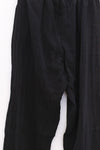 BASERANGE French linen cotton FOLIO casual pants soft and comfortable BAS-TRFO-LC-SU25-Black
